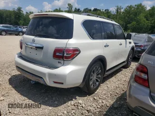 2019 Nissan Armada SL z VIN JN8AY2ND7KX009782, wystawiony jako Copart lot #59013905 z przebiegiem 97 915 mil mil oraz Czysty tytuł • Clean title. Historia ofert i sprzedaży dostępna na DreamBid. Obrazek 3.