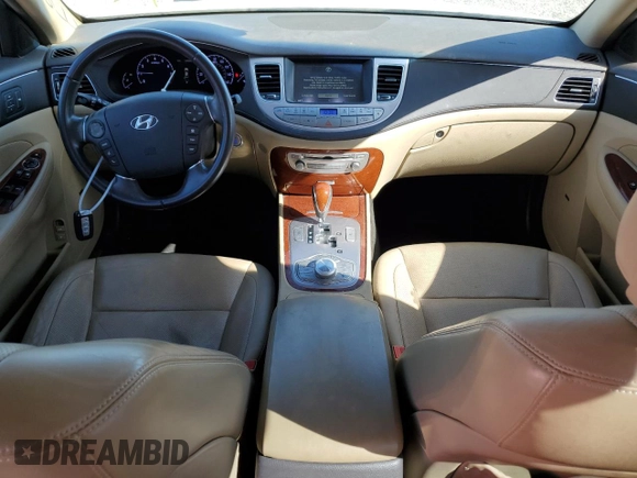 2013 Hyundai Genesis 3.8L with VIN KMHGC4DD0DU231517, listed as a Copart auction lot 74777994 with 129,206 mi miles and Non Repairable. Bid and sale history available at carsss.com. Image 8.