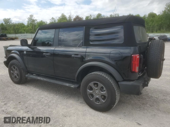 2024 Ford Bronco Big Bend z VIN 1FMDE7BH0RLA72175, wystawiony jako Copart lot #61061865 z przebiegiem 10 842 mil mil oraz Szkoda całkowita • Salvage title. Historia ofert i sprzedaży dostępna na DreamBid. Obrazek 2.