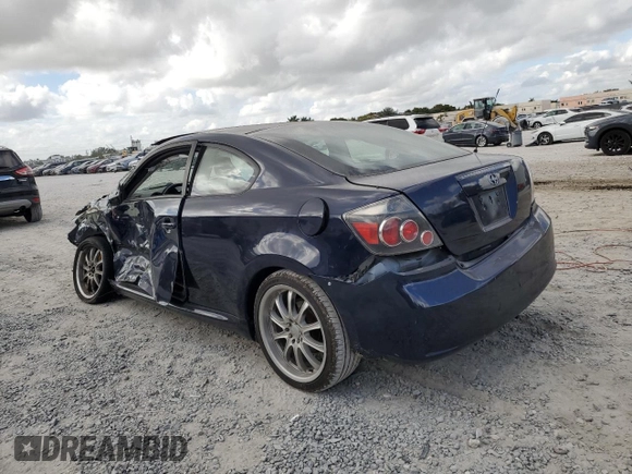 2008 Scion tC Spec with VIN JTKDE167X80241193, listed as a Copart auction lot 45224075 with 137,960 mi miles and Salvage Title. Bid and sale history available at DreamBid. Image 2.