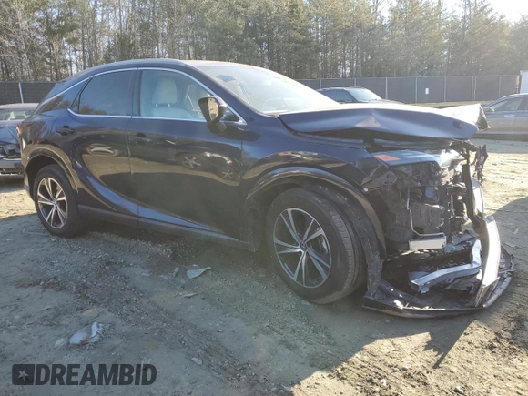2023 Lexus RX with VIN 2T2BAMCA8PC014838, listed as a Copart auction lot 42512055 with 0 mi miles and Salvage Title. Bid and sale history available at carsss.com. Image 4.