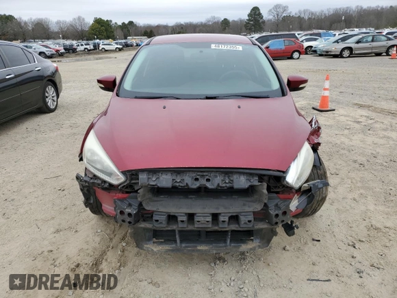 2017 Ford Focus SE with VIN 1FADP3F22HL264053, listed as a Copart auction lot 48172355 with 130,818 mi miles and Salvage Title. Bid and sale history available at DreamBid. Image 5.