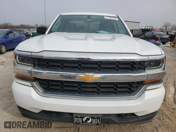2017 Chevrolet Silverado 1500 Work Truck with VIN 1GCVKNEC1HZ400897, listed as a Copart auction lot 41799155 with 77,206 mi miles and Salvage Title. Bid and sale history available at carsss.com. Image 5.