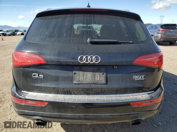 2016 Audi Q5 Premium with VIN WA1C2AFP3GA103123, listed as a Copart auction lot 43761065 with 95,710 mi miles and Salvage Title. Bid and sale history available at carsss.com. Image 6.
