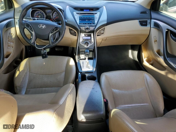 2013 Hyundai Elantra Limited with VIN KMHDH4AE3DU736663, listed as a Copart auction lot 52416785 with 193,573 mi miles and Clean Title. Bid and sale history available at carsss.com. Image 8.