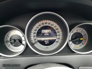 2013 Mercedes-Benz C-Class C 250 with VIN WDDGJ4HB8DG022646, listed as a Copart auction lot 44240255 with 87,758 mi miles and Salvage Title. Bid and sale history available at carsss.com. Image 9.