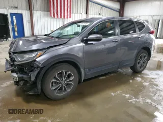 2020 Honda CR-V EX with VIN 2HKRW2H51LH669502, listed as a Copart auction lot 55922955 with 82,704 mi miles and Salvage title. Bid and sale history available at DreamBid. Image 1.