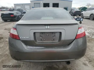 2007 Honda Civic Cpe EX with VIN 2HGFG12807H504618, listed as a Copart auction lot 44330225 with 285,814 mi miles and Salvage Title. Bid and sale history available at carsss.com. Image 6.
