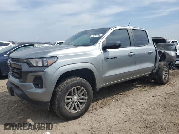 2024 Chevrolet Colorado 2WD LT z VIN 1GCGSCEC4R1267954, wystawiony jako Copart lot #46109525 z przebiegiem 7 093 mil mil oraz Szkoda całkowita • Salvage title. Historia ofert i sprzedaży dostępna na DreamBid. Obrazek 1.