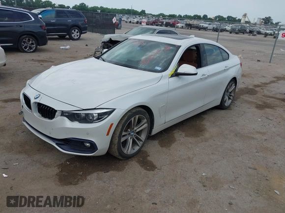 2019 BMW 4 Series 430i with VIN WBA4J1C53KBM14633, listed as a IAAI auction lot 42274320 with 70,460 mi miles and . Bid and sale history available at DreamBid. Image 17.