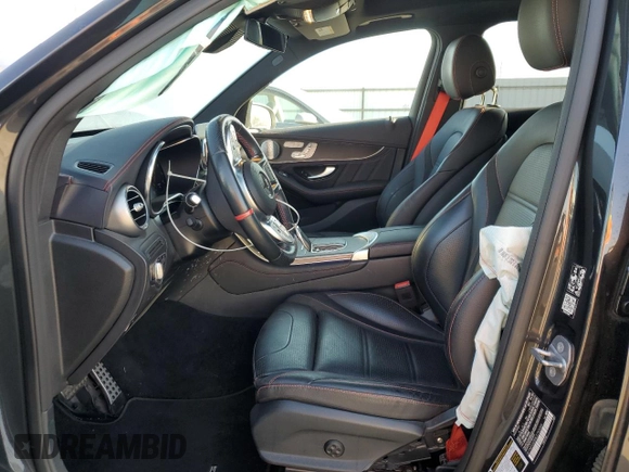 2020 Mercedes-Benz GLC with VIN W1N0G6EB8LF792000, listed as a Copart auction lot 78865224 with 57,663 mi miles and Salvage Title. Bid and sale history available at carsss.com. Image 7.