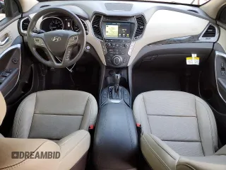 2017 Hyundai Santa Fe 2.4L with VIN 5XYZU3LB5HG411281, listed as a Copart auction lot 61428215 with 51,423 mi miles and Salvage title. Bid and sale history available at DreamBid. Image 8.