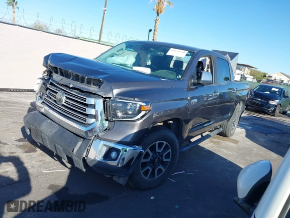 2020 Toyota Tundra Limited with VIN 5TFHY5F18LX948800, listed as a IAAI auction lot 41835190 with 103,619 mi miles and . Bid and sale history available at DreamBid. Image 13.