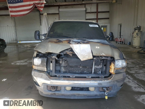 2001 Ford F-350 XL with VIN 1FTSW30F71ED41249, listed as a Copart auction lot 61349015 with Not provided miles and Salvage title. Bid and sale history available at DreamBid. Image 5.