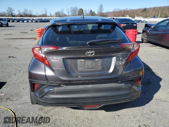 2018 Toyota C-HR XLE with VIN JTNKHMBX5J1003258, listed as a Copart auction lot 49807695 with 89,053 mi miles and Salvage Title. Bid and sale history available at DreamBid. Image 6.