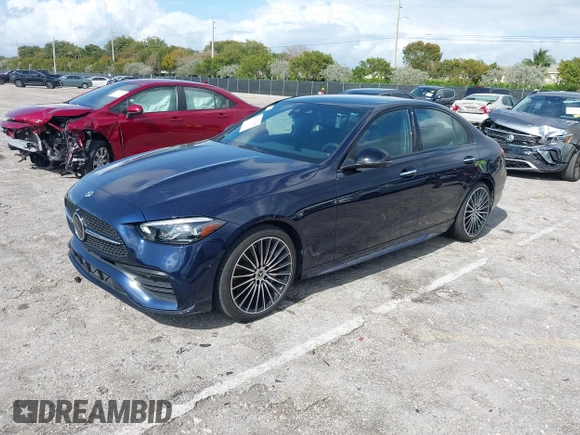 2023 Mercedes-Benz C 300 with VIN W1KAF4GB1PR103652, listed as a IAAI auction lot 42016608 with 11,935 mi miles and . Bid and sale history available at DreamBid. Image 17.
