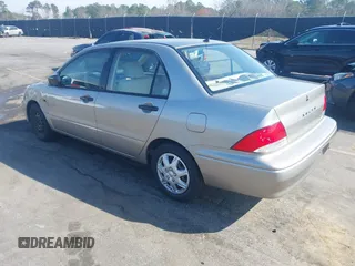 2003 Mitsubishi Lancer ES with VIN JA3AJ26E63U007501, listed as a IAAI auction lot 41771016 with 146,984 mi miles. Bid and sale history available at carsss.com. Image 3.