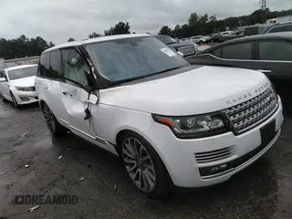 2017 Land Rover Range Rover Autobiography with VIN SALGV2FE0HA329973, listed as a IAAI auction lot 42619741 with 50,691 mi miles and . Bid and sale history available at DreamBid. Image 1.