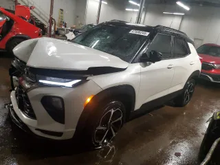 2021 Chevrolet TrailBlazer RS with VIN KL79MUSL1MB131925, listed as a Copart auction lot 47936245 with 83,447 mi miles and Salvage Title. Bid and sale history available at carsss.com. Image 1.