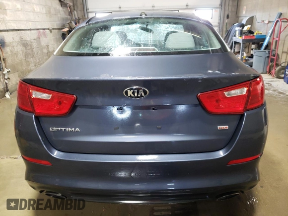 2015 Kia Optima LX with VIN KNAGM4A73F5613177, listed as a Copart auction lot 72844074 with 57,980 mi miles and Clean Title. Bid and sale history available at DreamBid. Image 6.