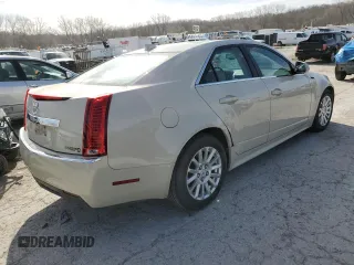 2011 Cadillac CTS Sedan Luxury with VIN 1G6DG5EY1B0103054, listed as a Copart auction lot 49472185 with 114,489 mi miles and Salvage Title. Bid and sale history available at carsss.com. Image 3.