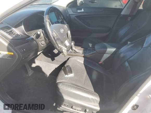 2015 Kia Cadenza Premium with VIN KNALN4D71F5177078, listed as a Copart auction lot 78436614 with 105,651 mi miles and Salvage Title. Bid and sale history available at carsss.com. Image 7.