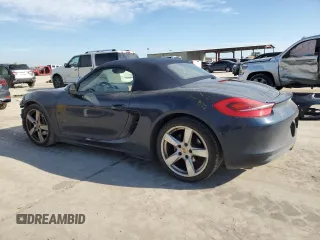 2014 Porsche Boxster с VIN WP0CA2A83ES121188, выставлен на аукционе Copart как лот 45205545 с пробегом 126 168 миль миль и Списание • Salvage title. История ставок и продаж доступна на DreamBid. Изображение 2.