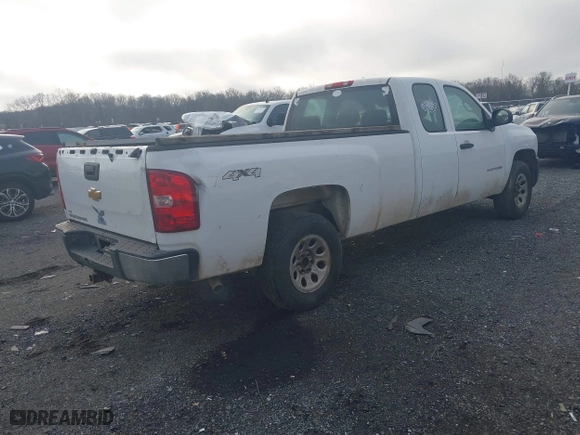 2013 Chevrolet Silverado 1500 Work Truck with VIN 1GCRKPE01DZ174485, listed as a IAAI auction lot 41848873 with 162,892 mi miles. Bid and sale history available at carsss.com. Image 4.