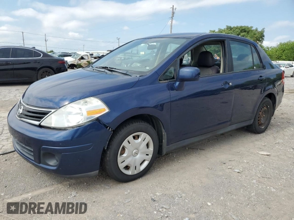 2011 Nissan Versa S with VIN 3N1BC1AP0BL405527, listed as a Copart auction lot 58586695 with 171,380 mi miles and Clean title. Bid and sale history available at DreamBid. Image 1.