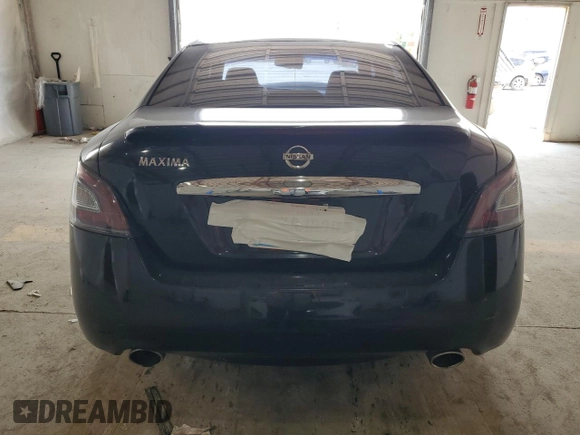 2014 Nissan Maxima S with VIN 1N4AA5AP0EC476528, listed as a Copart auction lot 56460525 with Not provided miles and Salvage title. Bid and sale history available at DreamBid. Image 6.