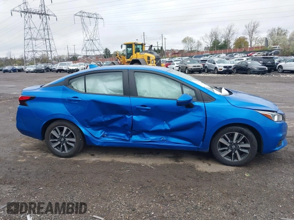 2021 Nissan Versa SV with VIN 3N1CN8EV3ML814852, listed as a IAAI auction lot 42015934 with 62,315 mi miles. Bid and sale history available at carsss.com. Image 14.