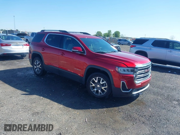 2021 GMC Acadia SLE with VIN 1GKKNKLS5MZ224129, listed as a IAAI auction lot 41894440 with 99,606 mi miles and . Bid and sale history available at DreamBid. Image 1.