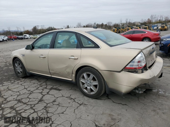 2008 Ford Taurus Limited with VIN 1FAHP25WX8G137379, listed as a Copart auction lot 81735244 with 91,157 mi miles and Salvage Title. Bid and sale history available at carsss.com. Image 2.