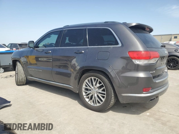 2018 Jeep Grand Cherokee Summit with VIN 1C4RJFJT1JC350270, listed as a Copart auction lot 49503365 with 48,787 mi miles and Salvage title. Bid and sale history available at DreamBid. Image 2.