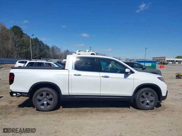 2020 Honda Ridgeline RTL-E with VIN 5FPYK3F75LB000317, listed as a IAAI auction lot 41850029 with 17,430 mi miles. Bid and sale history available at carsss.com. Image 14.