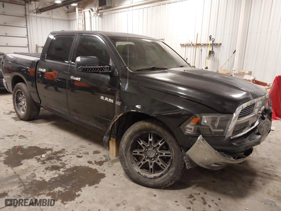 2010 Dodge Ram 1500 SLT with VIN 1D7RV1CT7AS259892, listed as a IAAI auction lot 41262452 with 182,180 mi miles. Bid and sale history available at carsss.com. Image 1.