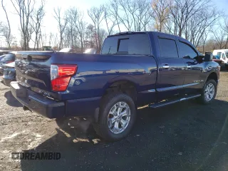 2017 Nissan Titan XD PRO-4X with VIN 1N6AA1F43HN504281, listed as a Copart auction lot 82169004 with 76,811 mi miles and Salvage Title. Bid and sale history available at carsss.com. Image 3.