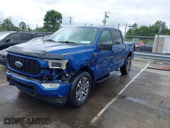 2022 Ford F-150 XL с VIN 1FTEW1EP2NKD17385, выставлен на аукционе IAAI как лот 42378513 с пробегом 51 543 миль миль и . История ставок и продаж доступна на DreamBid. Изображение 21.