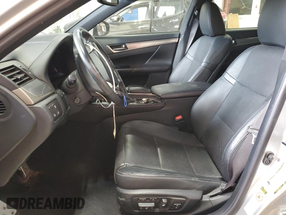 2015 Lexus GS 350 with VIN JTHCE1BL4FA007594, listed as a Copart auction lot 57334375 with 104,577 mi miles and Salvage title. Bid and sale history available at DreamBid. Image 7.
