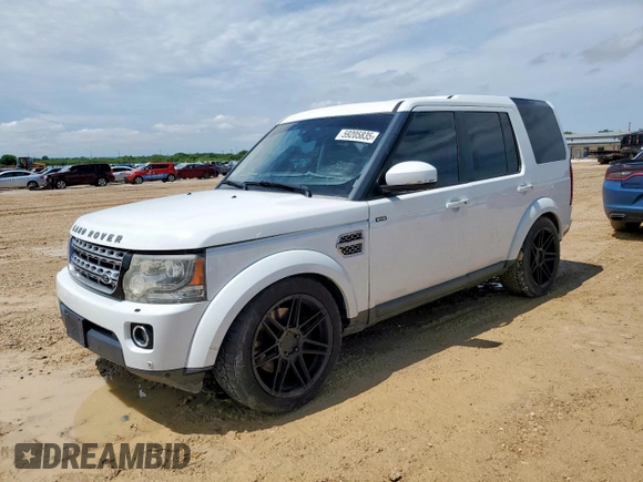 2015 Land Rover LR4 Lux with VIN SALAK2V61FA777211, listed as a Copart auction lot 59205835 with 118,839 mi miles and Clean title. Bid and sale history available at DreamBid. Image 1.