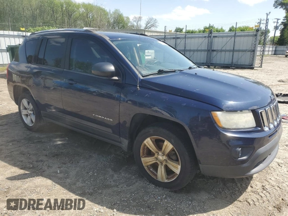 2012 Jeep Compass Sport with VIN 1C4NJCBB3CD605789, listed as a Copart auction lot 52321565 with 109,055 mi miles and Clean Title. Bid and sale history available at carsss.com. Image 4.
