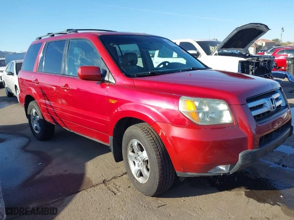 2006 Honda Pilot EX-L with RES with VIN 2HKYF186X6H509492, listed as a IAAI auction lot 41831784 with 228,948 mi miles. Bid and sale history available at carsss.com. Image 1.