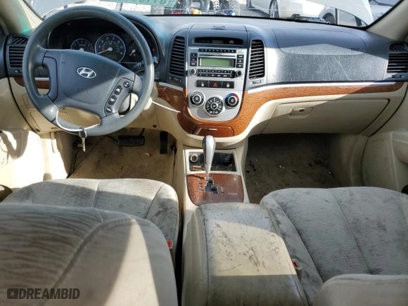 2007 Hyundai Santa Fe GLS with VIN 5NMSG13D07H099146, listed as a Copart auction lot 43834465 with 248,866 mi miles and Salvage Title. Bid and sale history available at carsss.com. Image 8.