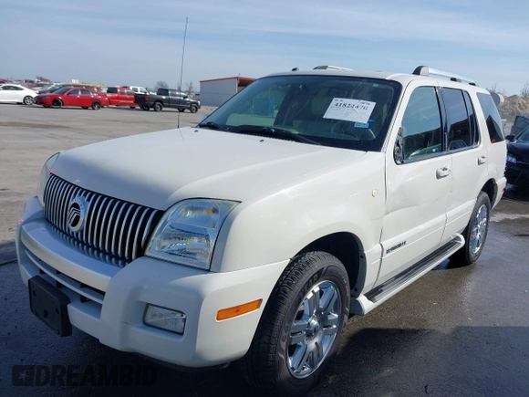 2008 Mercury Mountaineer Premier with VIN 4M2EU48878UJ15673, listed as a IAAI auction lot 41824470 with 96,941 mi miles. Bid and sale history available at carsss.com. Image 18.