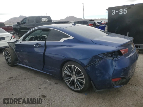 2019 Infiniti Q60 3.0t LUXE with VIN JN1EV7EK8KM230894, listed as a Copart auction lot 48397145 with 51,602 mi miles and Salvage Title. Bid and sale history available at carsss.com. Image 2.