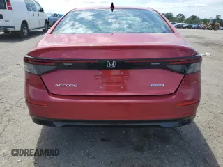 2024 Honda Accord EX-L with VIN 1HGCY2F67RA001054, listed as a Copart auction lot 65442525 with 16,994 mi miles and Salvage title. Bid and sale history available at DreamBid. Image 6.
