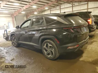 2024 Hyundai Tucson SEL z VIN 5NMJFCDE3RH378059, wystawiony jako Copart lot #54627725 z przebiegiem Nie podano mil oraz Szkoda całkowita • Salvage title. Historia ofert i sprzedaży dostępna na DreamBid. Obrazek 2.