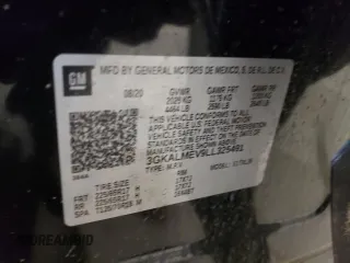 2020 GMC Terrain SLE with VIN 3GKALMEV9LL325491, listed as a Copart auction lot 46080575 with Not Provided miles and Non Repairable. Bid and sale history available at DreamBid. Image 14.