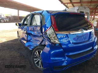 2019 Honda Fit EX with VIN 3HGGK5H83KM715128, listed as a IAAI auction lot 42714559 with 55,855 mi miles and . Bid and sale history available at DreamBid. Image 3.