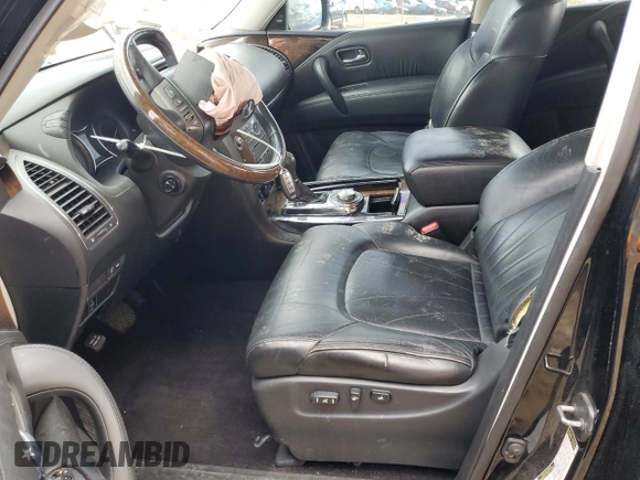 2013 Infiniti QX56 with VIN JN8AZ2NE2D9042301, listed as a Copart auction lot 79838704 with 237,423 mi miles and Salvage Title. Bid and sale history available at carsss.com. Image 7.